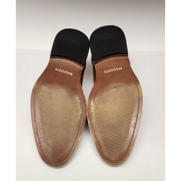 Steve Madden Men\'s M-Alakk Cognac  Brown Chukka  Leather Boots Shoes  Size 12M main image 12